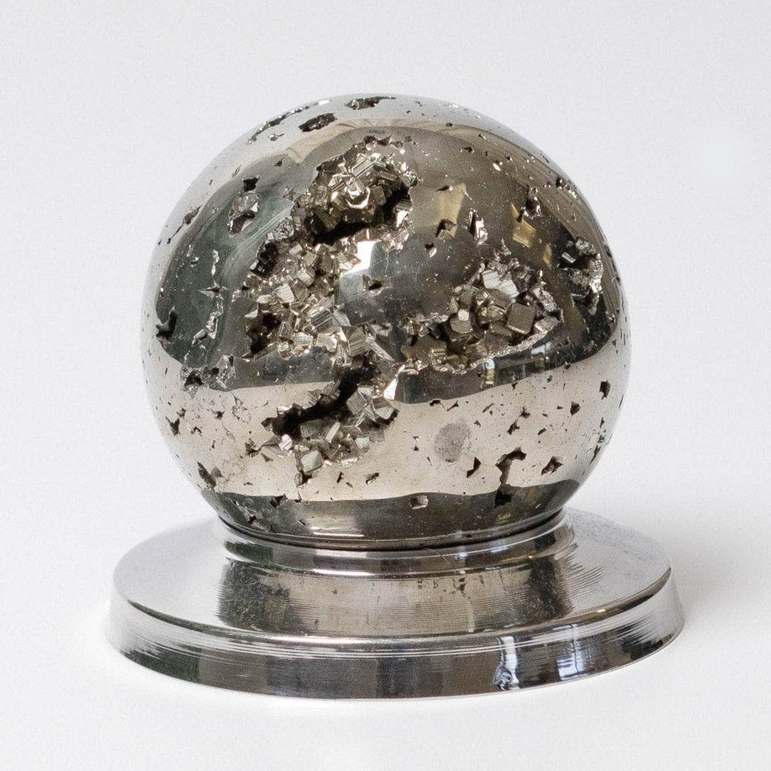 Natural Pyrite Sphere - AAA Premium Quality