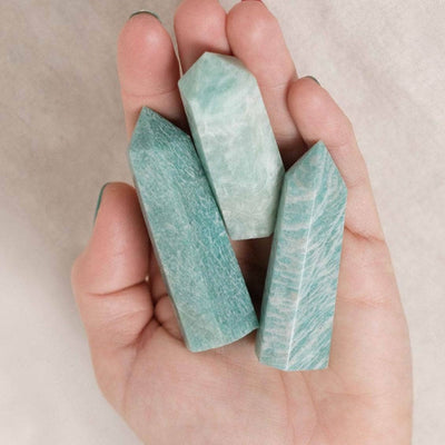 Amazonite Crystal Point - AAA Premium Quality