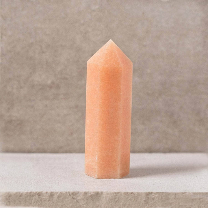 Honey Jade Crystal Point - AAA Premium Quality