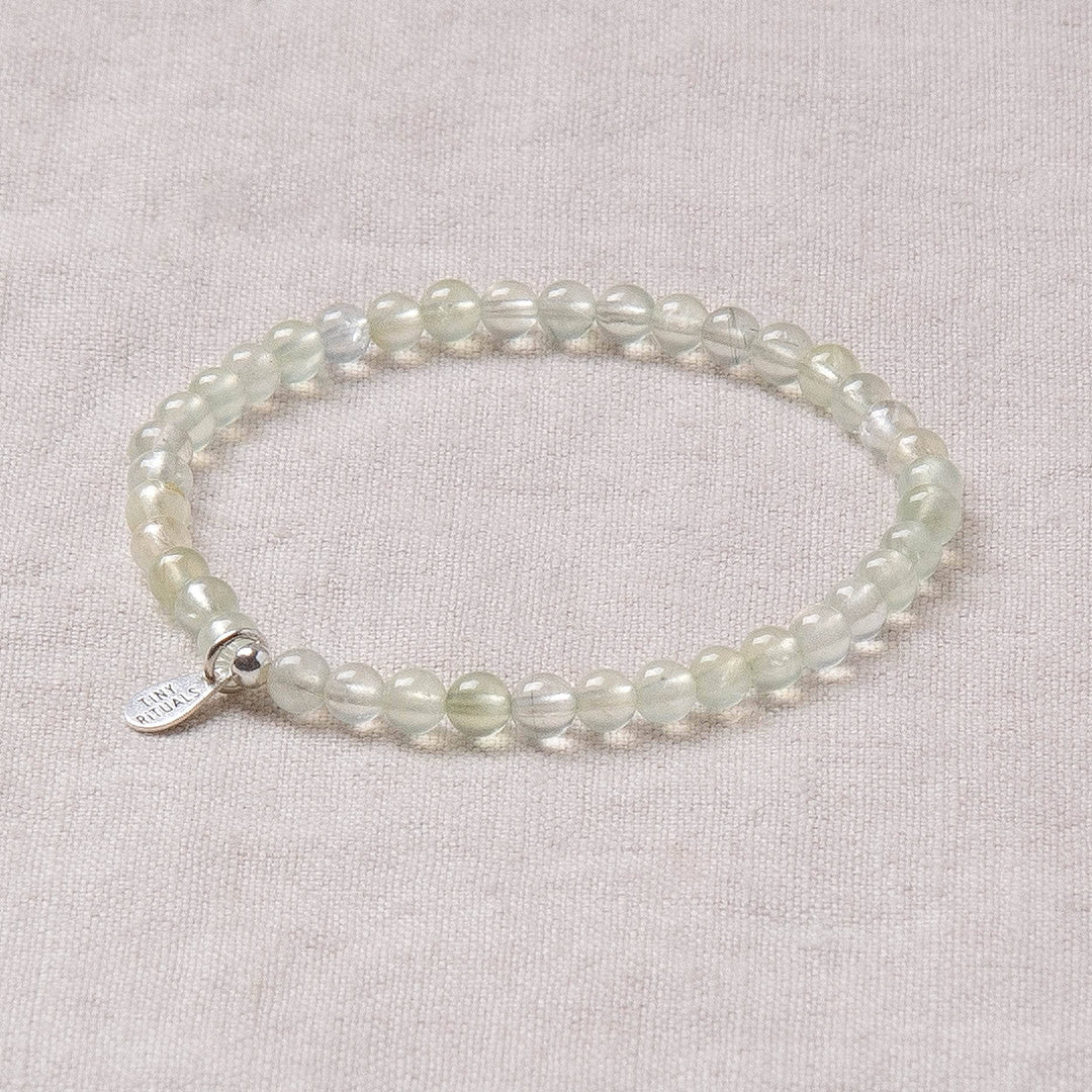 Genuine Prehnite Energy Bracelet