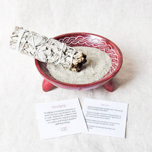 Celtic Knot Smudge Bowl or Resin Burner Kit