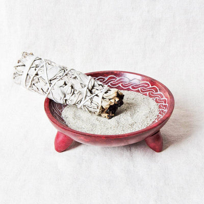 Celtic Knot Smudge Bowl or Resin Burner Kit