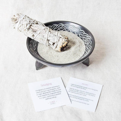 Celtic Knot Smudge Bowl or Resin Burner Kit