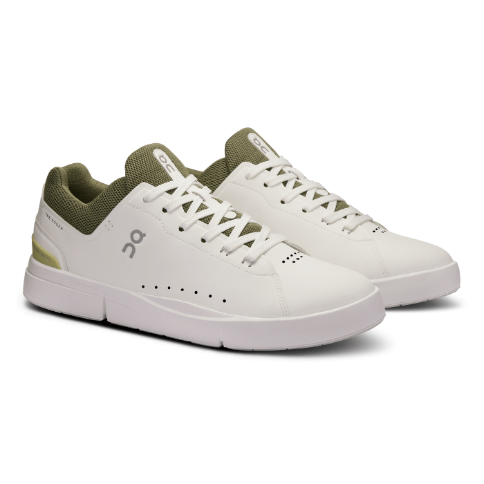 On Running Roger Advantage White Olive