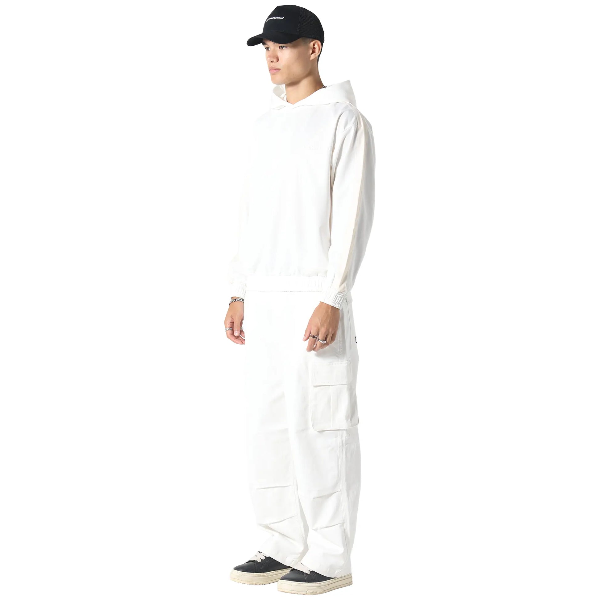 Irasuto Studios Tricote Bone White Hoodie