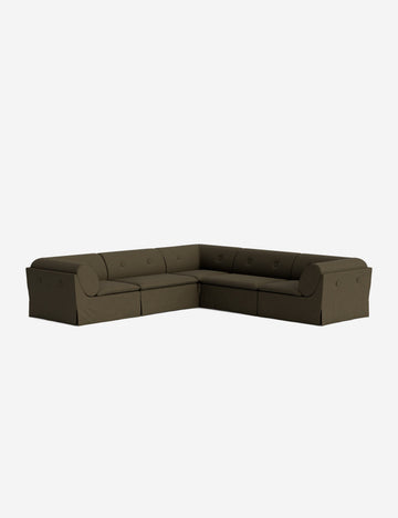 Olive Performance Linen