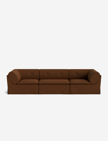 Chocolate Performance Linen