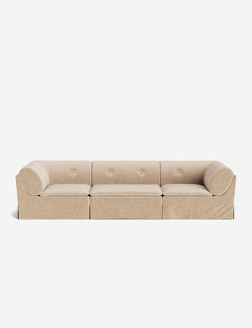 Natural Performance Striated Velvet