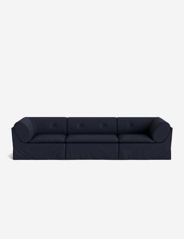 Navy Performance Linen