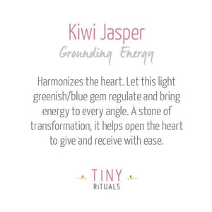 Kiwi Jasper Energy Bracelet