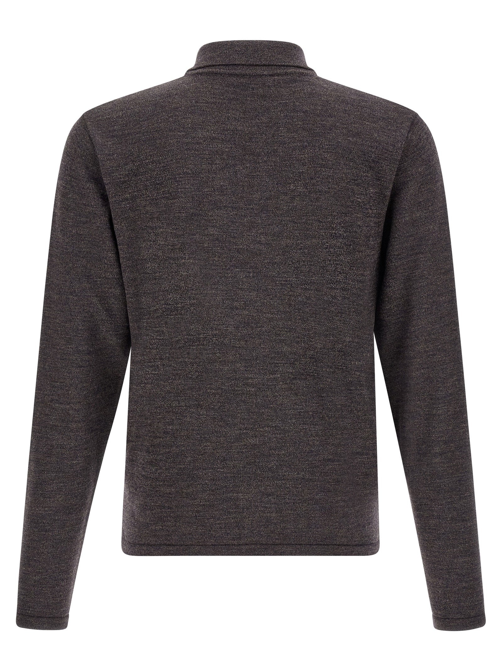 Lemaire Mouliné Wool Polo Shirt