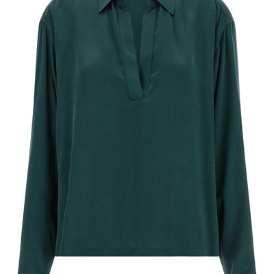 Tom Ford Satin Silk Polo Shirt