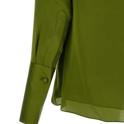 Tom Ford Draped Neck Blouse
