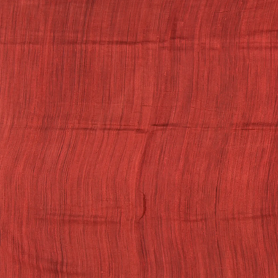 Beige Handwoven Tussar Silk Saree With Print