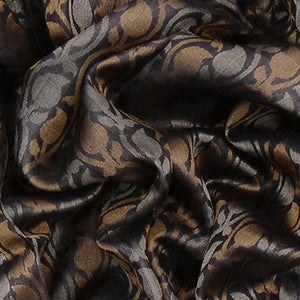 Grey Handwoven Tussar Silk Saree