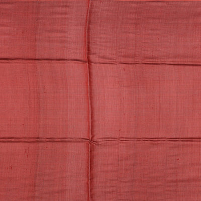 Grey Handwoven Tussar Silk Saree