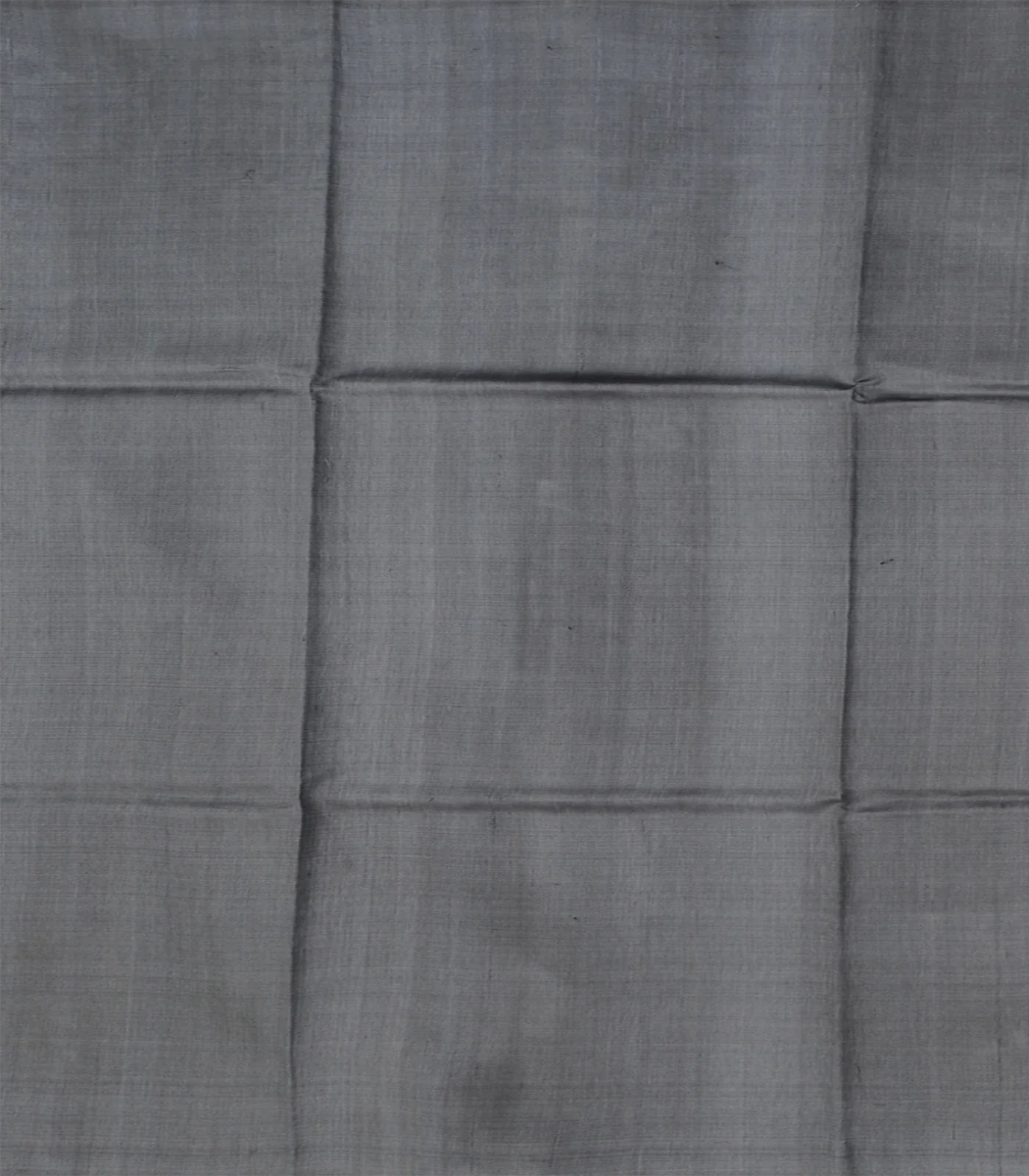 Grey Handwoven Tussar Silk Saree