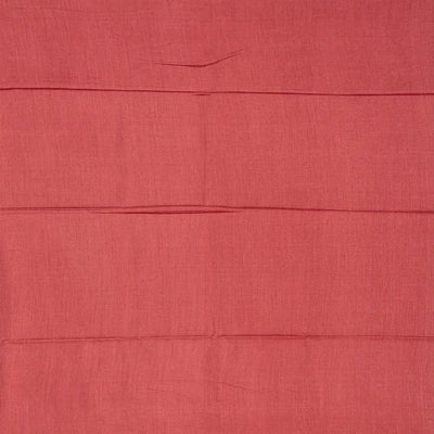 Chestnut Pink Handloom Munga Tussar Silk Saree With Kamalam Motifs-Chestnut Pink
