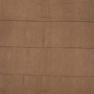 Taupe Handloom MungaTussar Silk Saree With Kamalam Motifs-Taupe