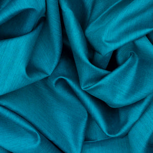 Sky Blue Handwoven Tussar Silk Saree With Striped Pallu-Sky Blue