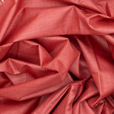 Light Peach Woven Tussar Silk Saree With Embroidered Motifs-Light Peach