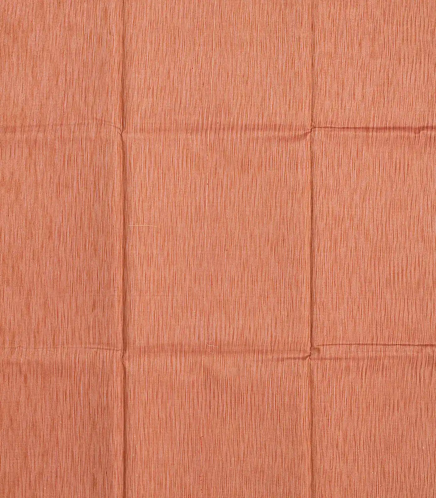 Light Peach Woven Tussar Silk Saree With Embroidered Motifs-Light Peach