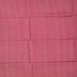 Hot Pink Woven Tussar Silk Saree With Button Motifs-Hot Pink