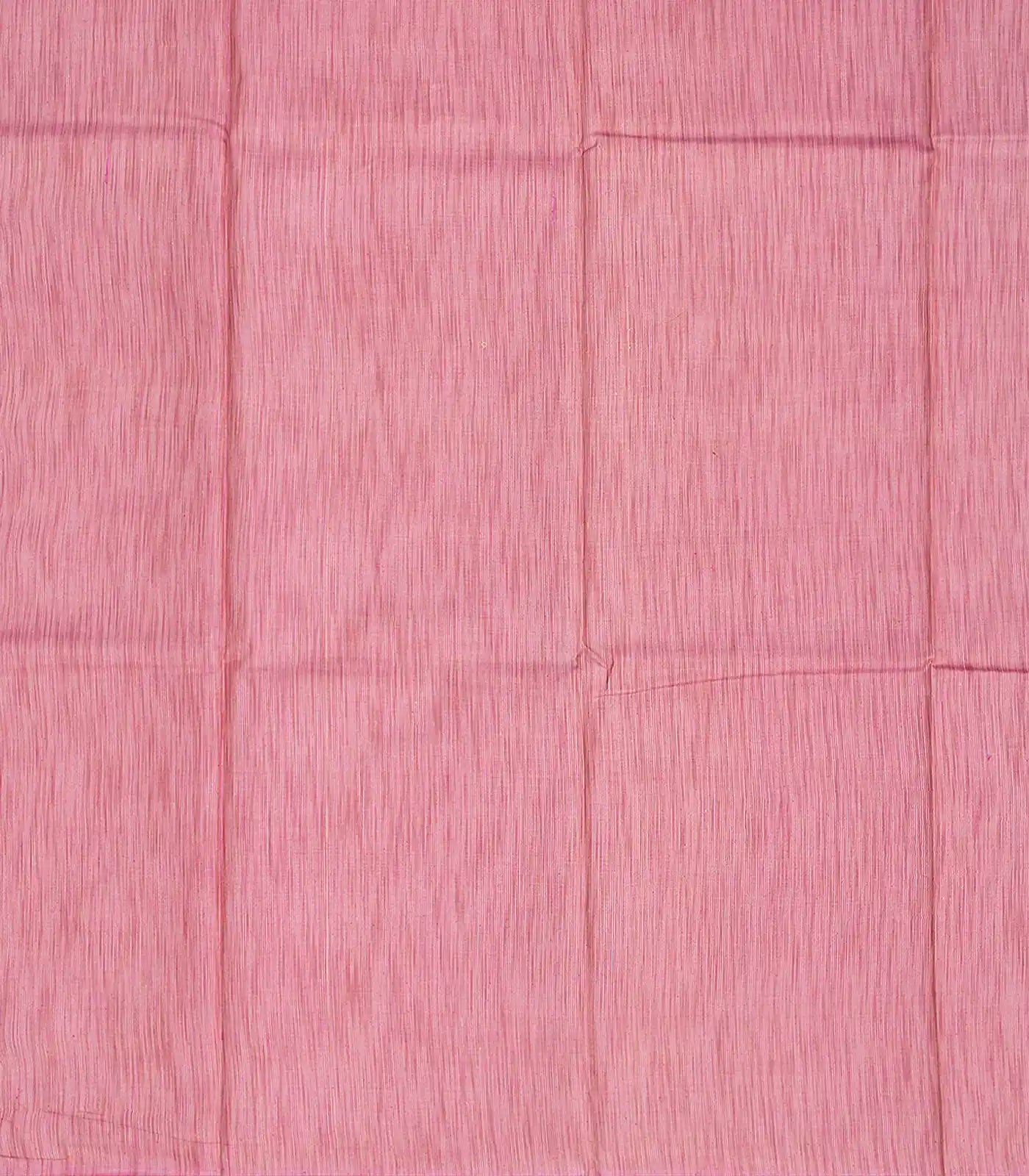 Bubble Gum Pink Woven Tussar Silk Saree With Diamond Motifs-BubbleGum Pink