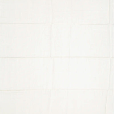 White Handwoven Tussar Silk Saree With Black Floral Motifs-White