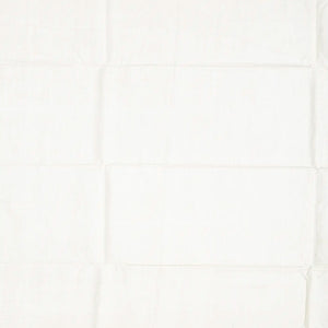 White Handwoven Tussar Silk Saree With Purple Floral Motifs-White