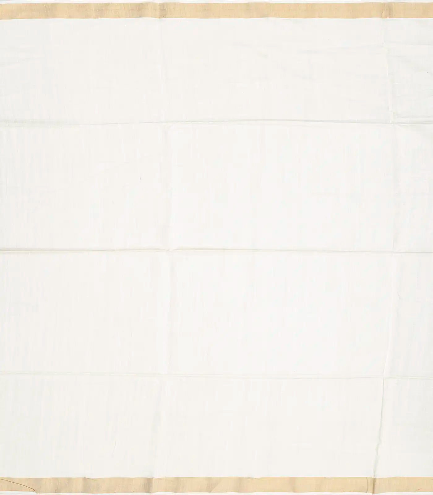 Cream Handwoven Tussar Silk Saree With Fish Motifs-Cream