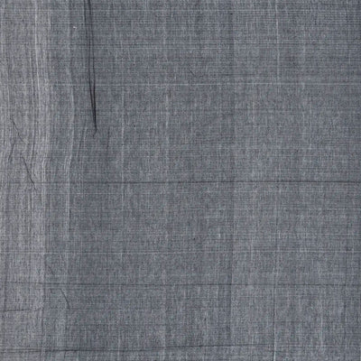 White Handwoven Tussar Silk Saree With Meena Fish Motifs-White