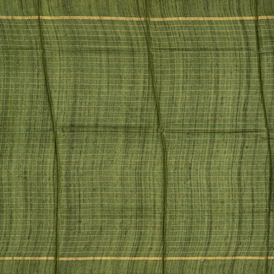 Chestnut Pink Handloom Tussar Silk Saree With Printed Mango Motifs-Chestnut Pink