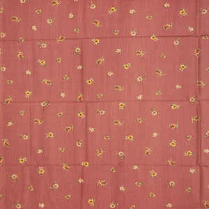 Dusty Pink Handloom Tussar Silk Saree With Printed Bird Motifs-Dusty Pink
