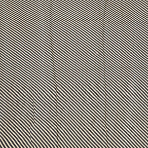 Black Handloom Kanchipuram Tussar Silk Saree With Printed Polka Dots-Black