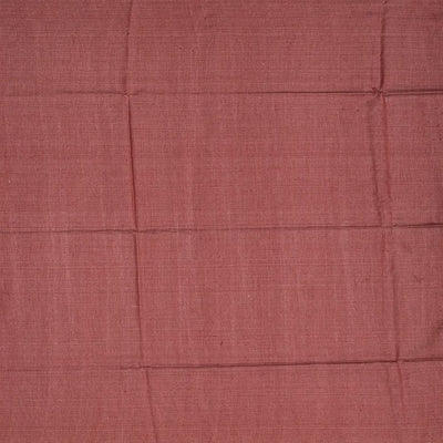 Brown Handloom Tussar Silk Saree With Printed Floral Motifs-Brown