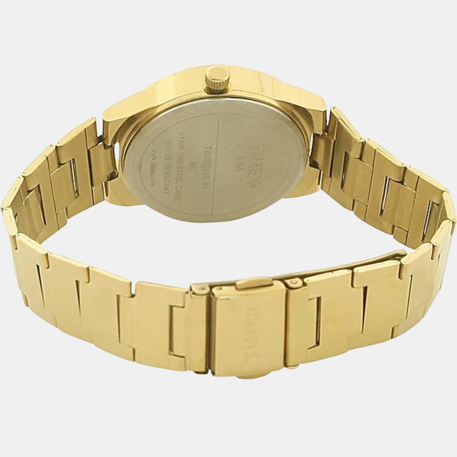 Fashion Women Quartz White Dial Analog Stainless Steel Watch TW000J105