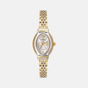 Classics Women Quartz Silver Dial Analog Stainless Steel Watch TW000JW25