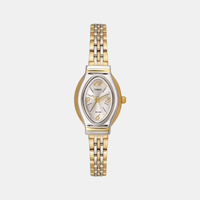 Classics Women Quartz Silver Dial Analog Stainless Steel Watch TW000JW25