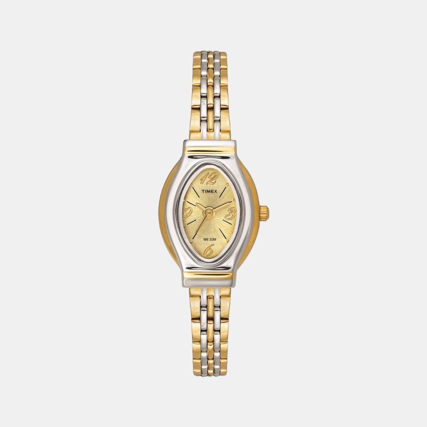 Classics Women Quartz Gold Dial Analog Stainless Steel Watch TW000JW26