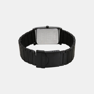Classics Men Quartz Black Dial Analog Stainless Steel Watch TW000L521