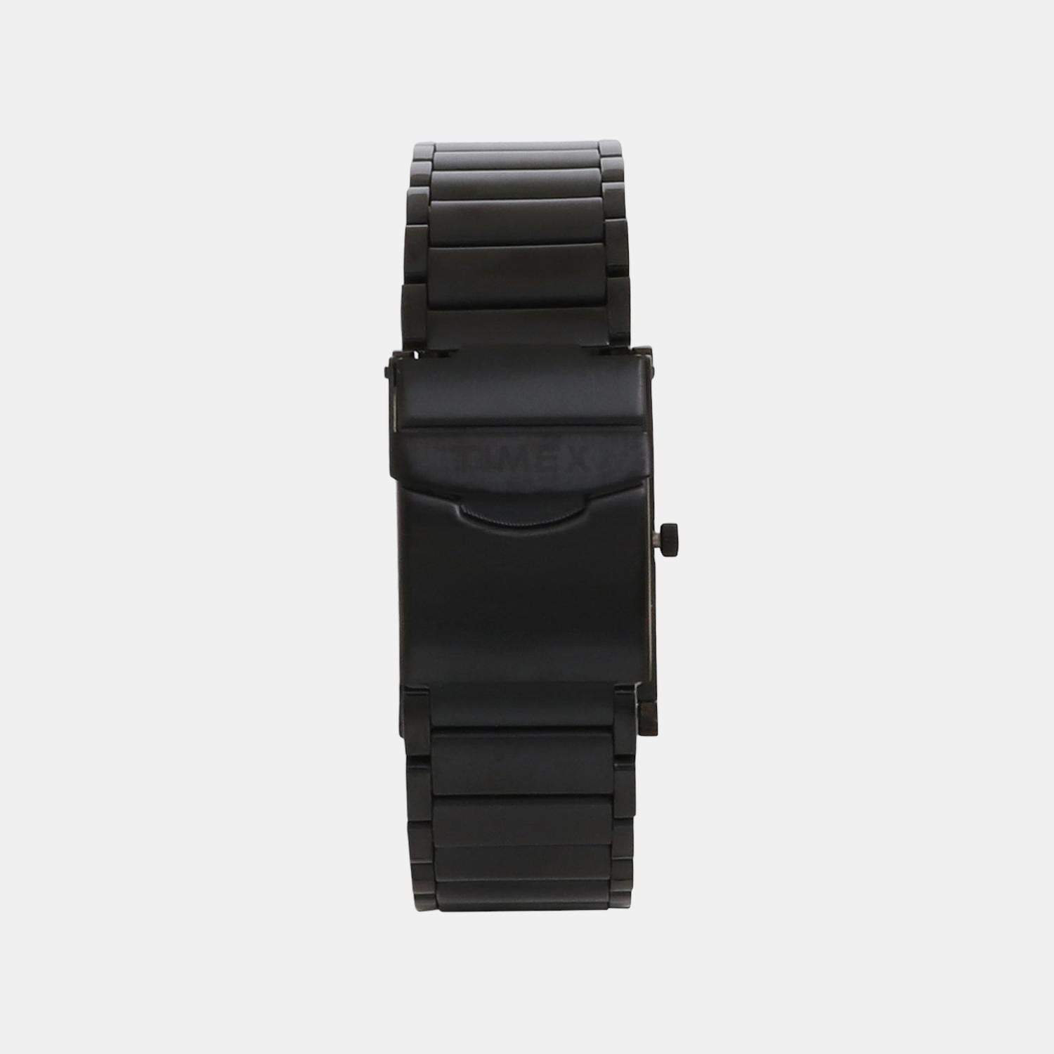 Classics Men Quartz Black Dial Analog Stainless Steel Watch TW000L521