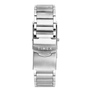 Fashion Men Quartz Blue Dial Analog Stainless Steel Watch TW000L523