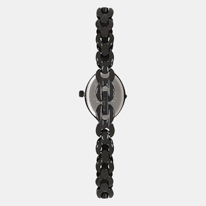 Classics Women Quartz Black Dial Analog Stainless Steel Watch TW000LK25