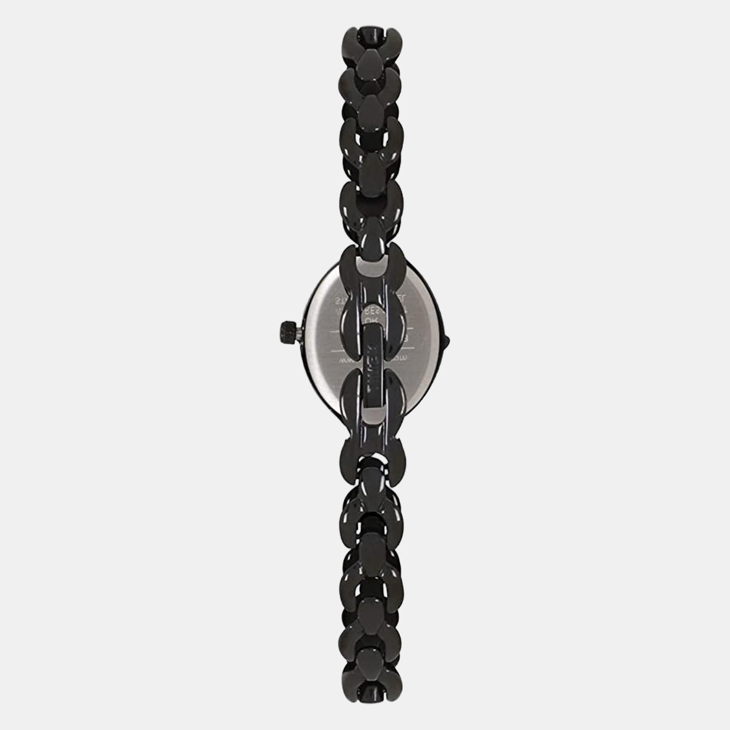 Classics Women Quartz Black Dial Analog Stainless Steel Watch TW000LK25