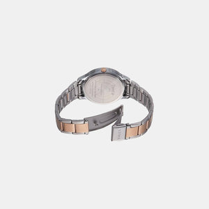 Fashion Women Quartz Silver Dial Multi-Function Brass Watch TW000Q807