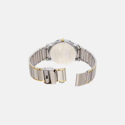 Classics Men Quartz White Dial Analog Stainless Steel Watch TW000R424
