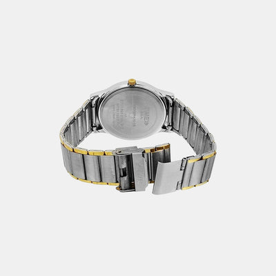 Classics Men Quartz Beige Dial Analog Stainless Steel Watch TW000R426