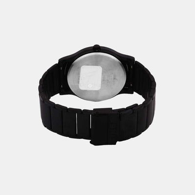 Classics Men Quartz Black Dial Analog Stainless Steel Watch TW000R438