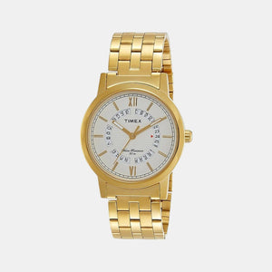 Classics Men Quartz Silver Dial Analog Stainless Steel Watch TW000T125